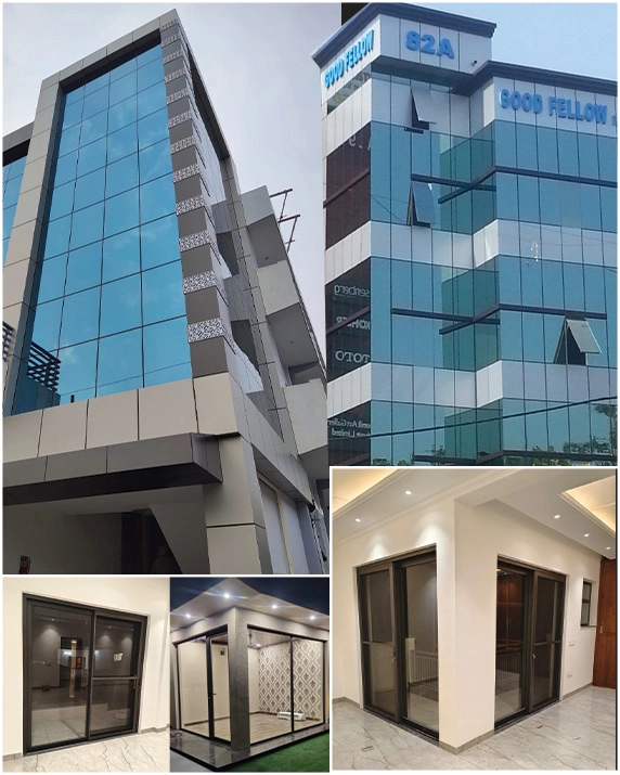 aluminium door price in chandigarh